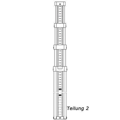 Nedo Teleskoplatte Al 1,64m-7,00m/B=50mm E-T. 6A/mm Produktbild Nedo Teleskoplatte Al 1,64m-7,00m/B=50mm E-T. 6A/mm