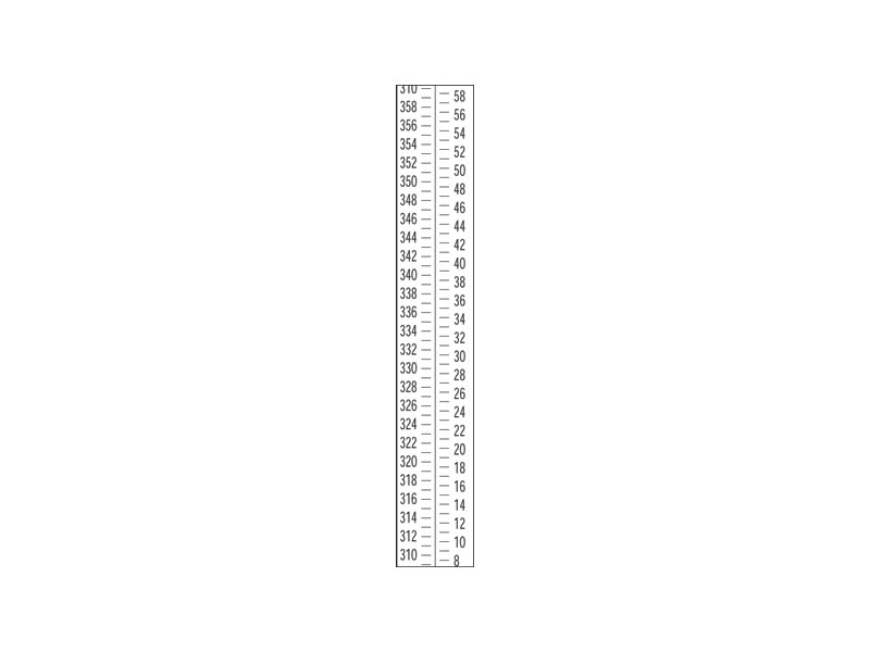 Nedo Präzisions Invarlatte 3 Meter Teilung 19A Produktbild Nedo Präzisions Invarlatte 3 Meter Teilung 19A