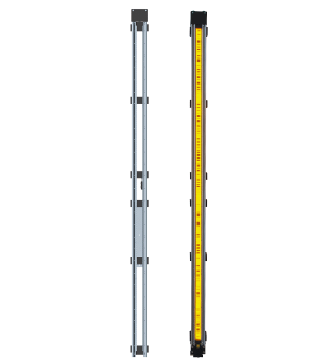 Nedo LED-Latten-Beleuchtung Invarlatte 2m Montage-Set komplett für TRIMBLE-BC Produktbild Nedo LED-Latten-Beleuchtung Invarlatte 2m Montage-Set komplett für TRIMBLE-BC