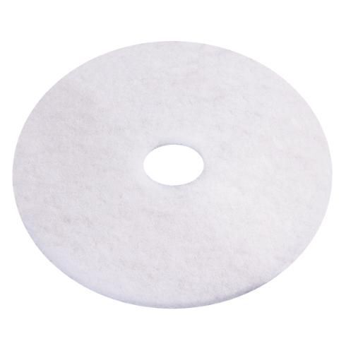 Nilfisk Eco Pad weiß Durchmesser 432 mm Pack a 5 Stück Produktbild Nilfisk Eco Pad weiß Durchmesser 432 mm Pack a 5 Stück
