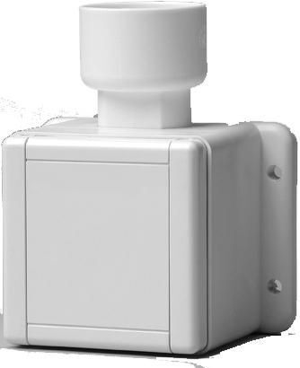 Nilfisk Wandaufputzsteckdose komplett mit Installationsbox