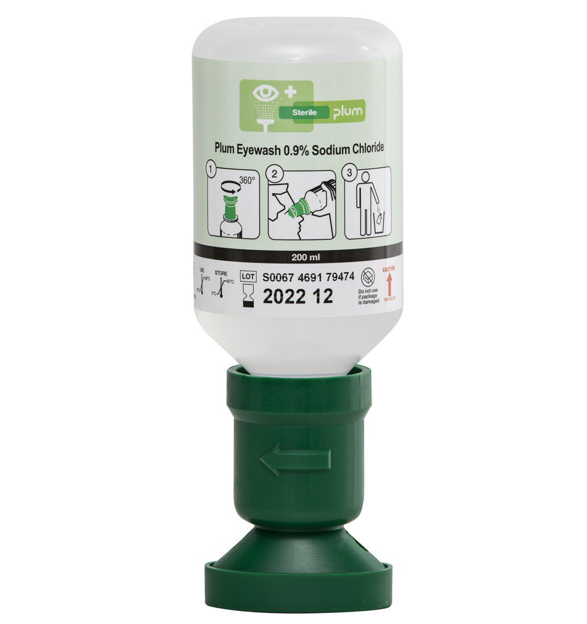 plum Augenspülflasche 4691 Augenspüllösung 200 ml Produktbild plum Augenspülflasche 4691 Augenspüllösung 200 ml