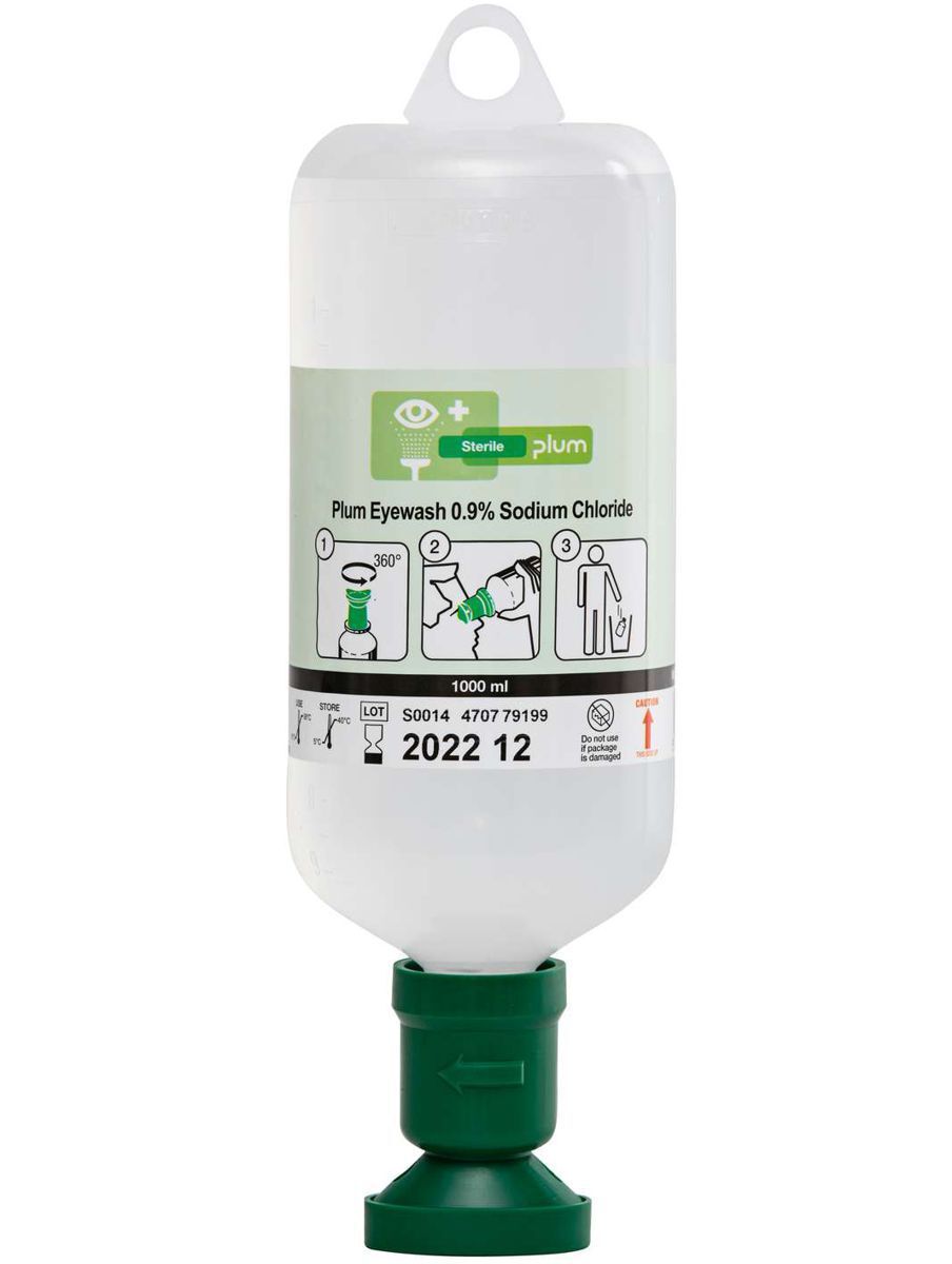 plum Augenspülflasche 4707 Augenspüllösung (Natriumchlorid) 1000 ml Produktbild plum Augenspülflasche 4707 Augenspüllösung (Natriumchlorid) 1000 ml