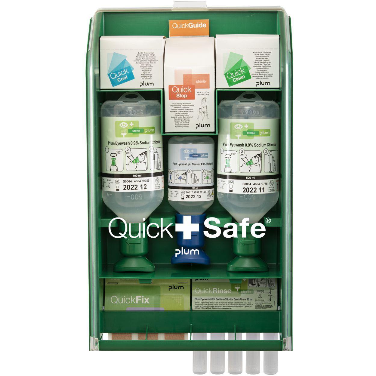 plum Erste-Hilfe-Station QuickSafe Box Complete Produktbild plum Erste-Hilfe-Station QuickSafe Box Complete