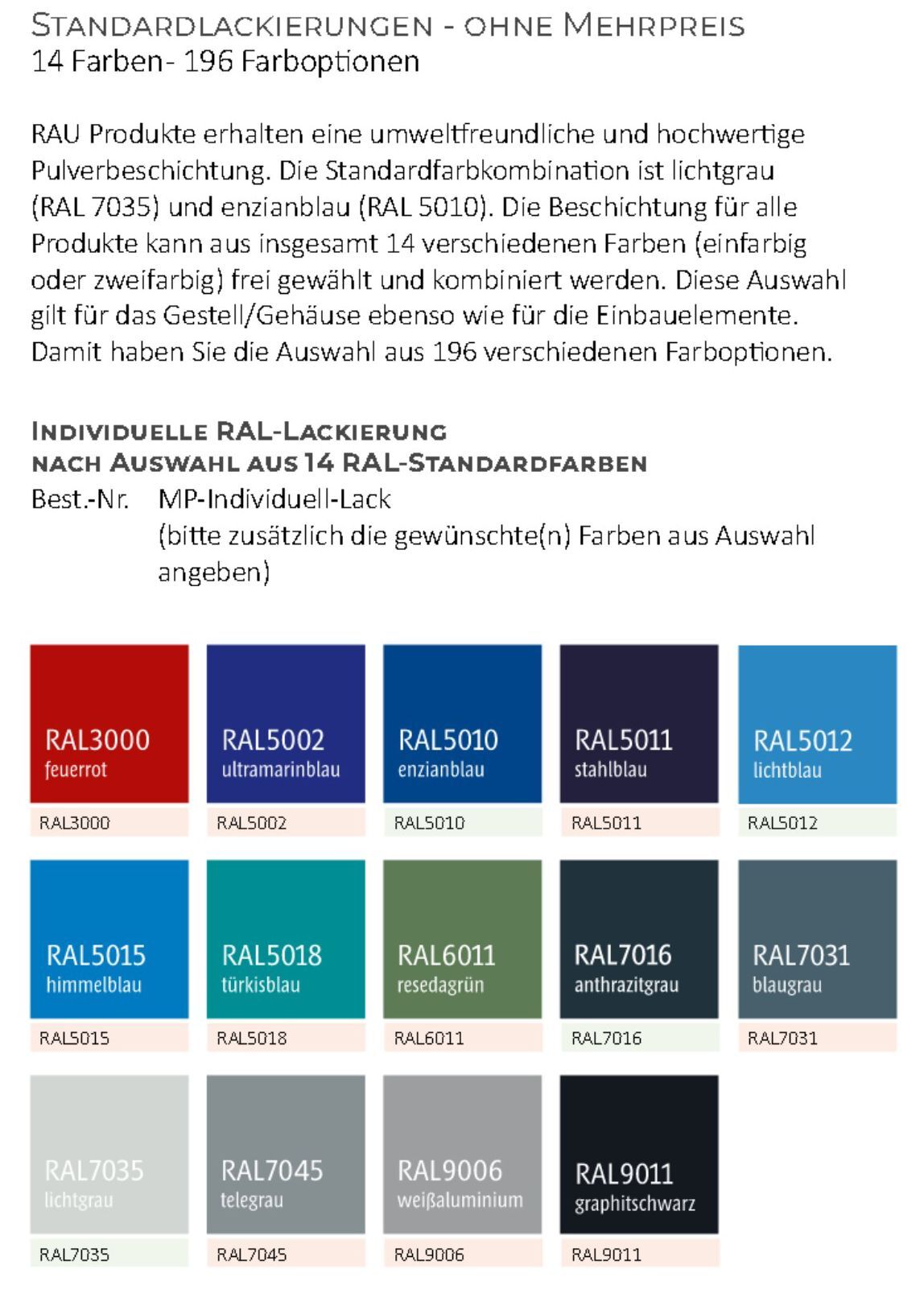 Farbpalette Farbpalette
