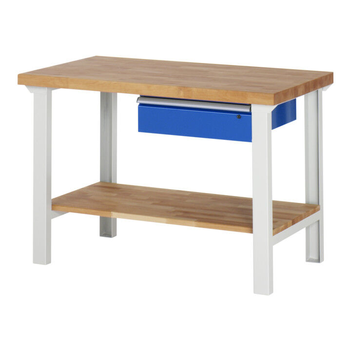 RAU Werkbank Modell 7001 mit den Maßen 1250 x 900 x 840 mm Produktbild RAU Werkbank Modell 7001 mit den Maßen 1250 x 900 x 840 mm
