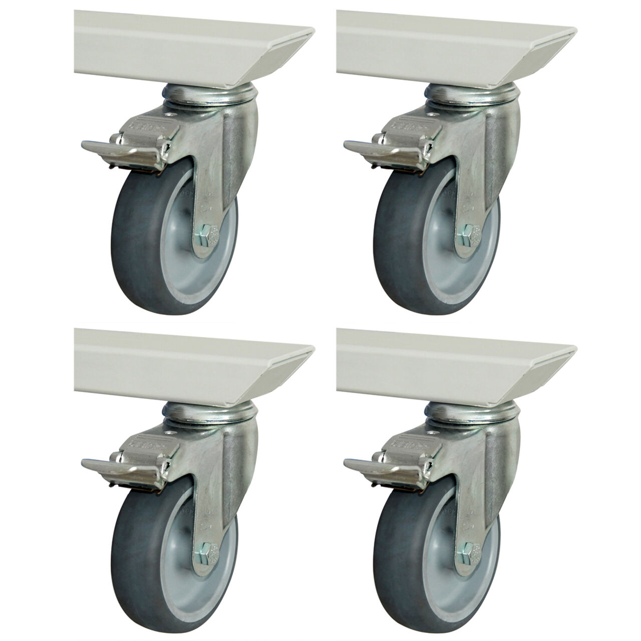 RAU Rollensatz Arbeitstische Serie adlatus 150 Produktbild RAU Rollensatz Arbeitstische Serie adlatus 150