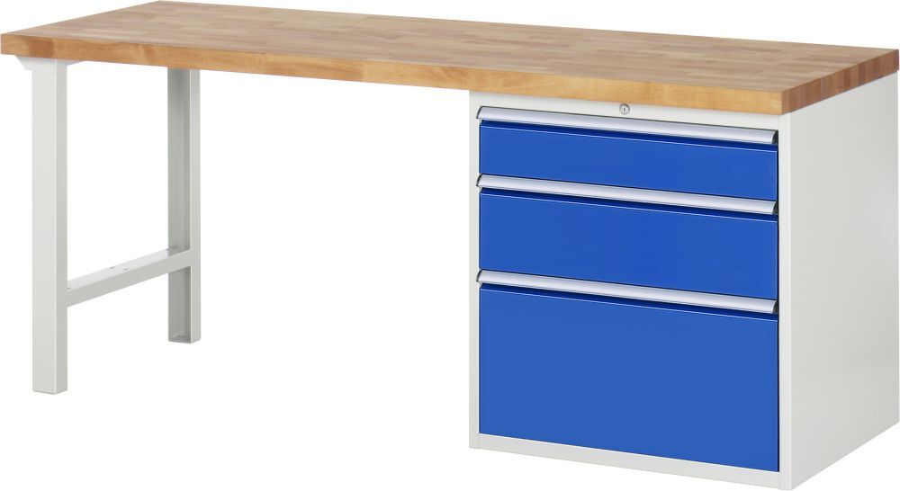 RAU Werkbank 7000 mit 2000 mm Breite Modell 7608 Produktbild RAU Werkbank 7000 mit 2000 mm Breite Modell 7608