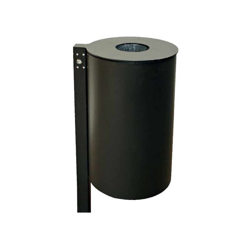 Renner Abfallbehälter 60 l RAL7016 zum Aufschrauben Produktbild Renner Abfallbehälter 60 l RAL7016 zum Aufschrauben