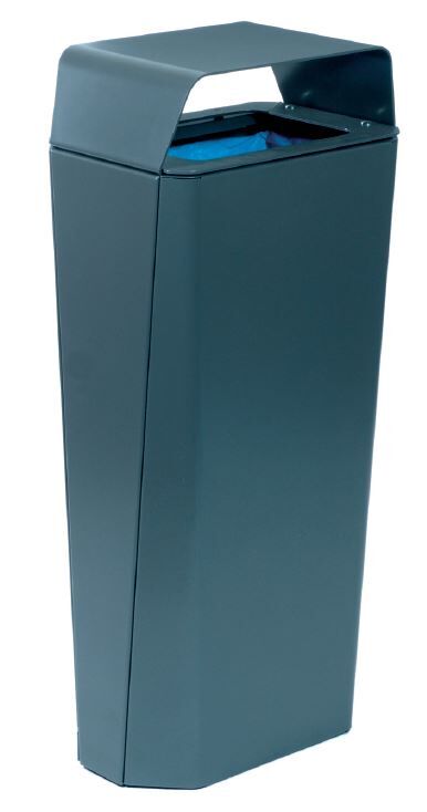 Renner Abfallbehälter ESTILO 70 l RAL5013 aufschraubbar Produktbild Renner Abfallbehälter ESTILO 70 l RAL5013 aufschraubbar