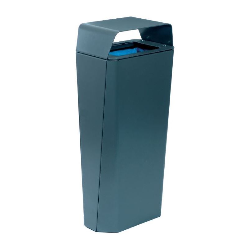 Renner Stand Abfallbehälter Modell ESTILO 70L RAL6005 zum Aufschrauben Renner Stand Abfallbehälter Modell ESTILO 70L RAL6005 zum Aufschrauben