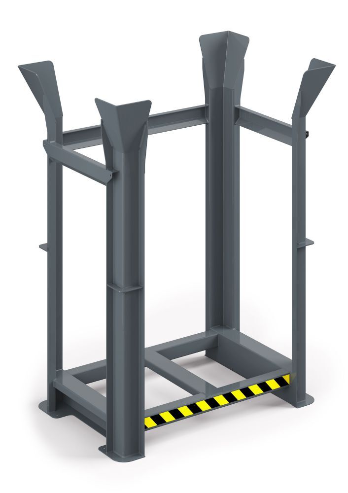 RR Paletten Richtgestell Typ RRG-10 RAL 7005 Produktbild RR Paletten Richtgestell Typ RRG-10 RAL 7005