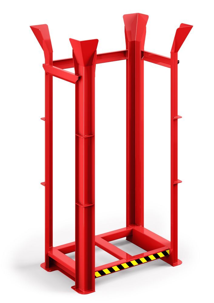 RR Paletten Richtgestell Typ RRG-15 RAL 3000 Produktbild RR Paletten Richtgestell Typ RRG-15 RAL 3000