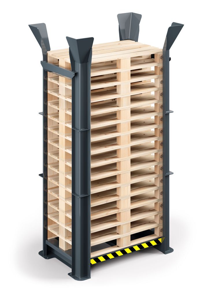 RR Paletten Richtgestell Typ RRG-15 RAL 3000 Produktbild RR Paletten Richtgestell Typ RRG-15 RAL 3000 bild 2
