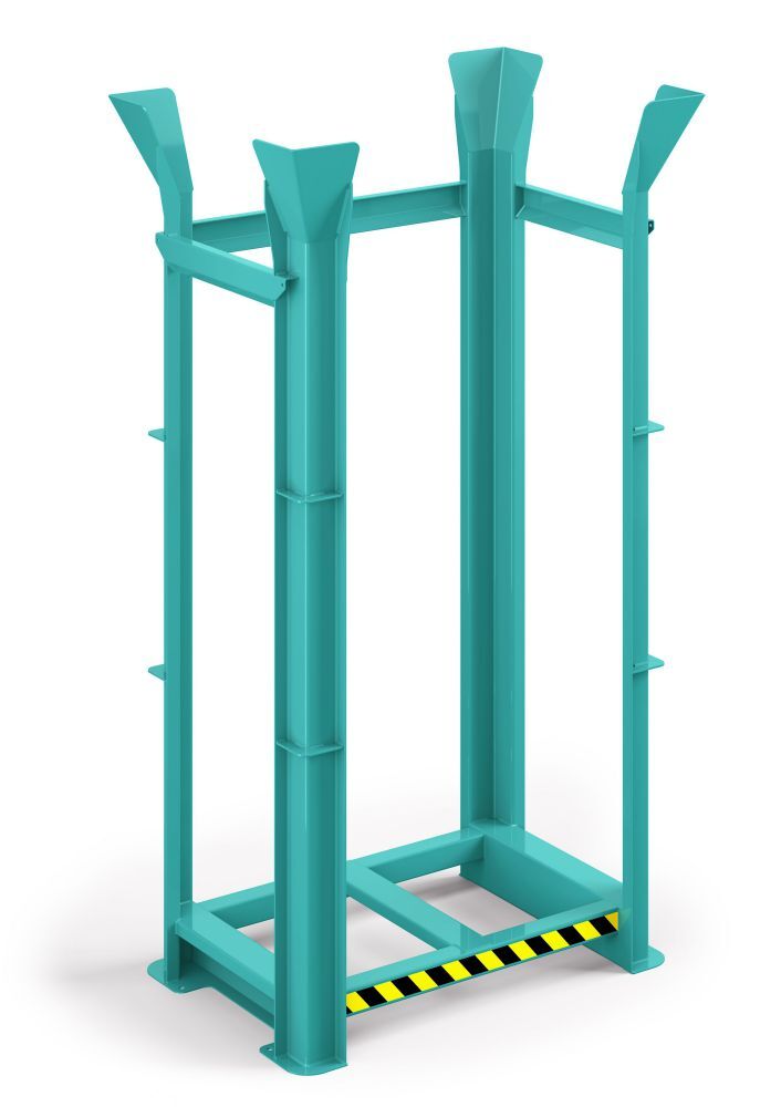 RR Paletten Richtgestell Typ RRG-15 RAL 5018 Produktbild RR Paletten Richtgestell Typ RRG-15 RAL 5018