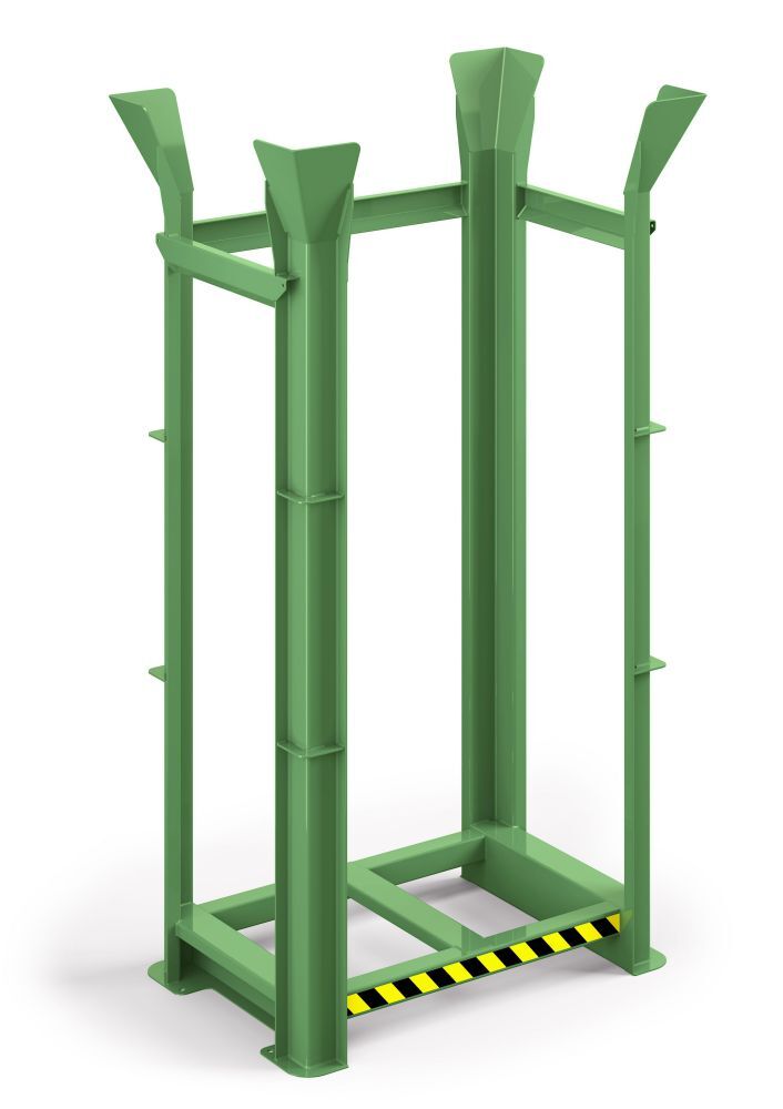 RR Paletten Richtgestell Typ RRG-15 RAL 6011 Produktbild RR Paletten Richtgestell Typ RRG-15 RAL 6011