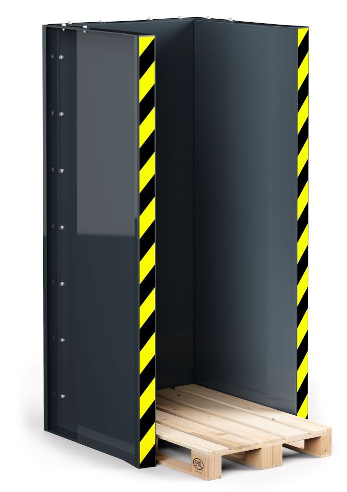 RR Paletten Stapel Station Typ RPS-15 RAL 7016 Produktbild RR Paletten Stapel Station Typ RPS-15 RAL 7016