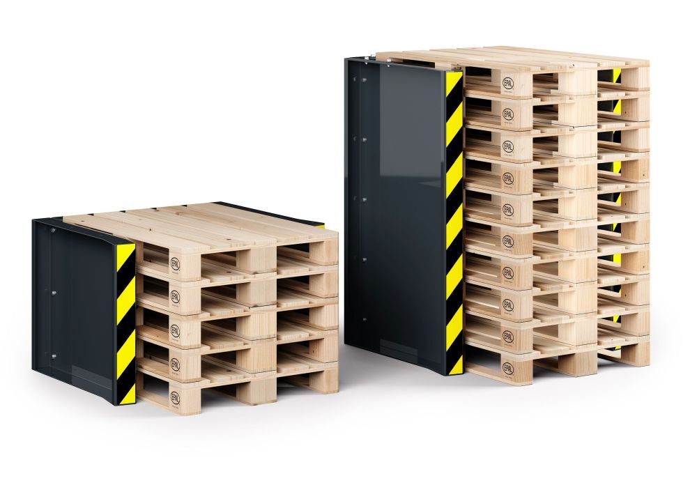RR Paletten Stapel Station Typ RPS-15 RAL 3000 Produktbild RR Paletten Stapel Station Typ RPS-15 RAL 3000 bild 3