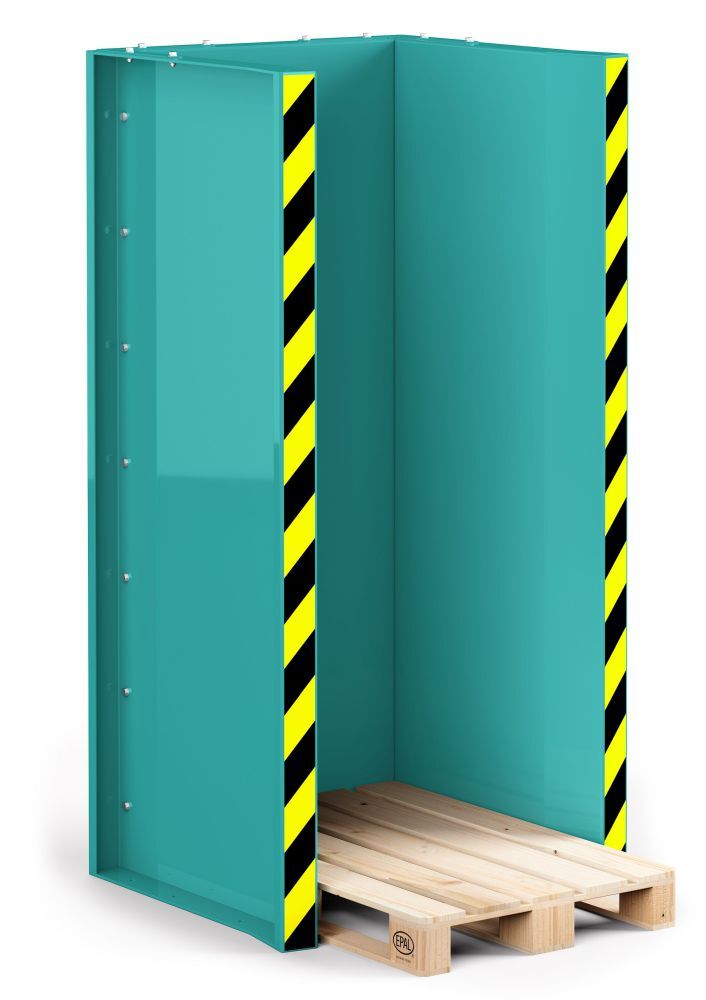 RR Paletten Stapel Station Typ RPS-15 RAL 5018 Produktbild RR Paletten Stapel Station Typ RPS-15 RAL 5018
