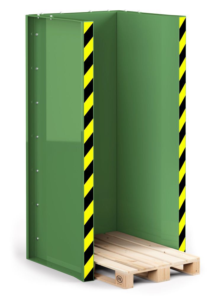 RR Paletten Stapel Station Typ RPS-15 RAL 6011 Produktbild RR Paletten Stapel Station Typ RPS-15 RAL 6011