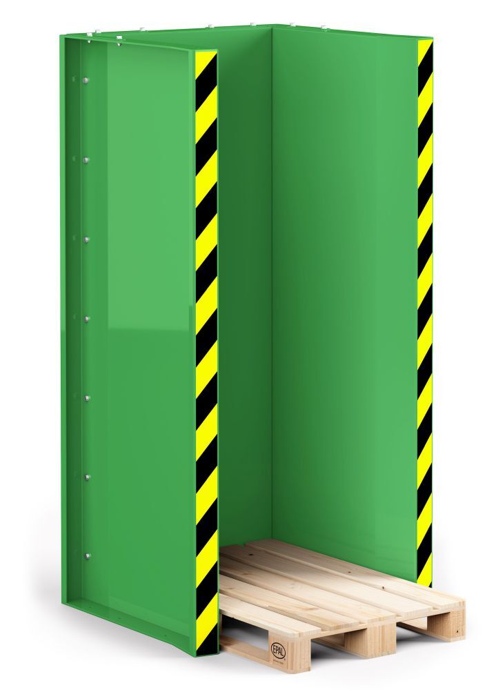 RR Paletten Stapel Station Typ RPS-15 RAL 6018 Produktbild RR Paletten Stapel Station Typ RPS-15 RAL 6018