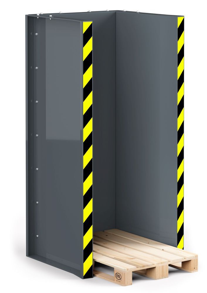 RR Paletten Stapel Station Typ RPS-15 RAL 7005 Produktbild RR Paletten Stapel Station Typ RPS-15 RAL 7005