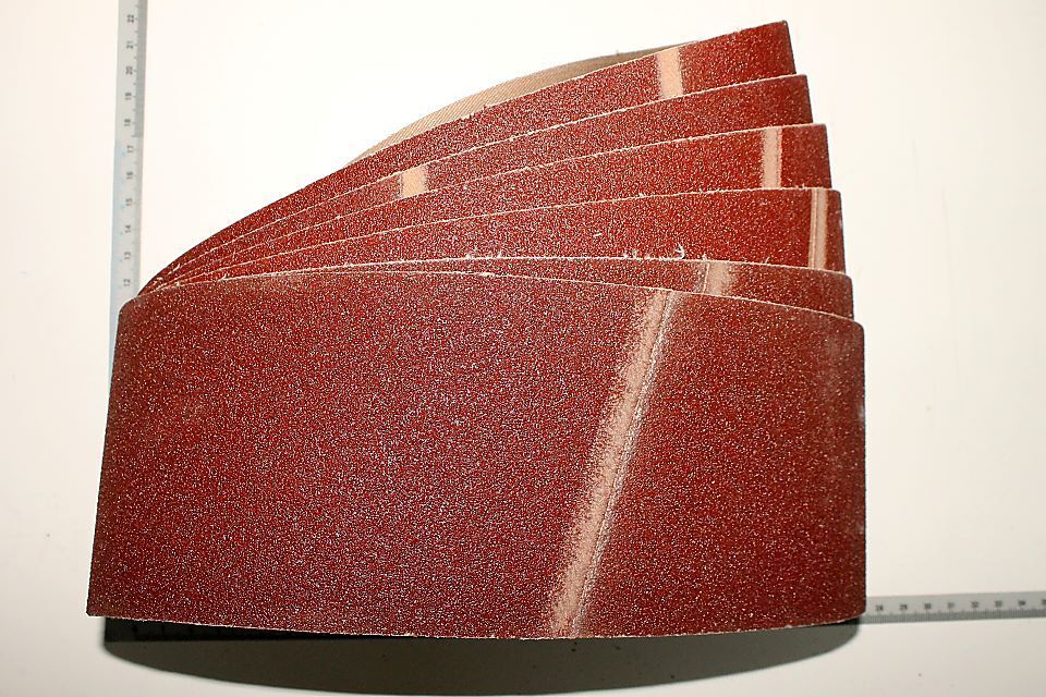Scheppach Maschinen Schleifbänder 100 x 600 mm K 80/100/120 Set mit 6 Stück Scheppach Maschinen Schleifbänder 100 x 600 mm K 80/100/120 Set mit 6 Stück