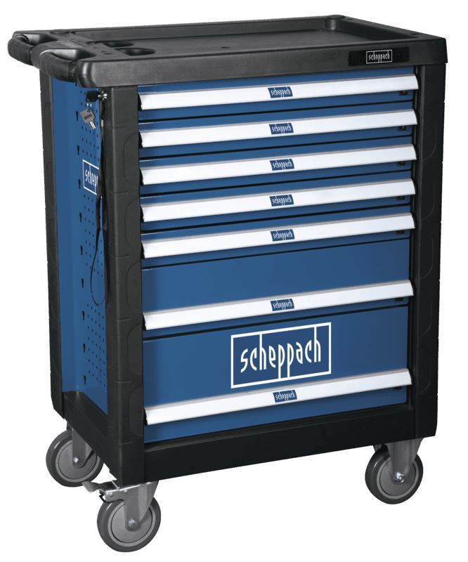 Scheppach Maschinen Werkstattwagen TW1000 inclusive Werkzeug 263 Teile Produktbild Scheppach Maschinen Werkstattwagen TW1000 inclusive Werkzeug 263 Teile