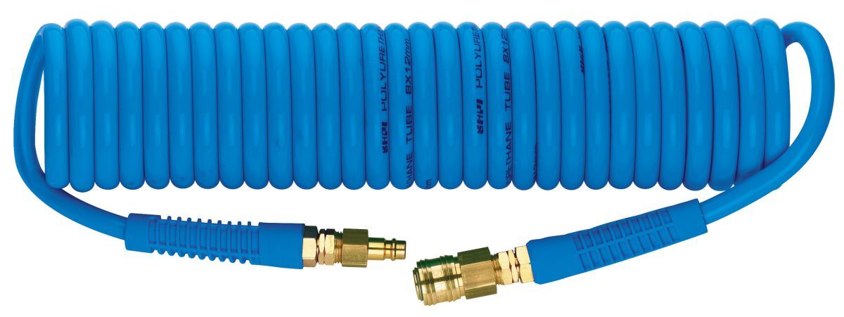 Schneider Druckluftschlauch  SSL-SK-PUR  Schneider Druckluftschlauch  SSL-SK-PUR 12-8 Spiralschlauch 7,5m D770139
