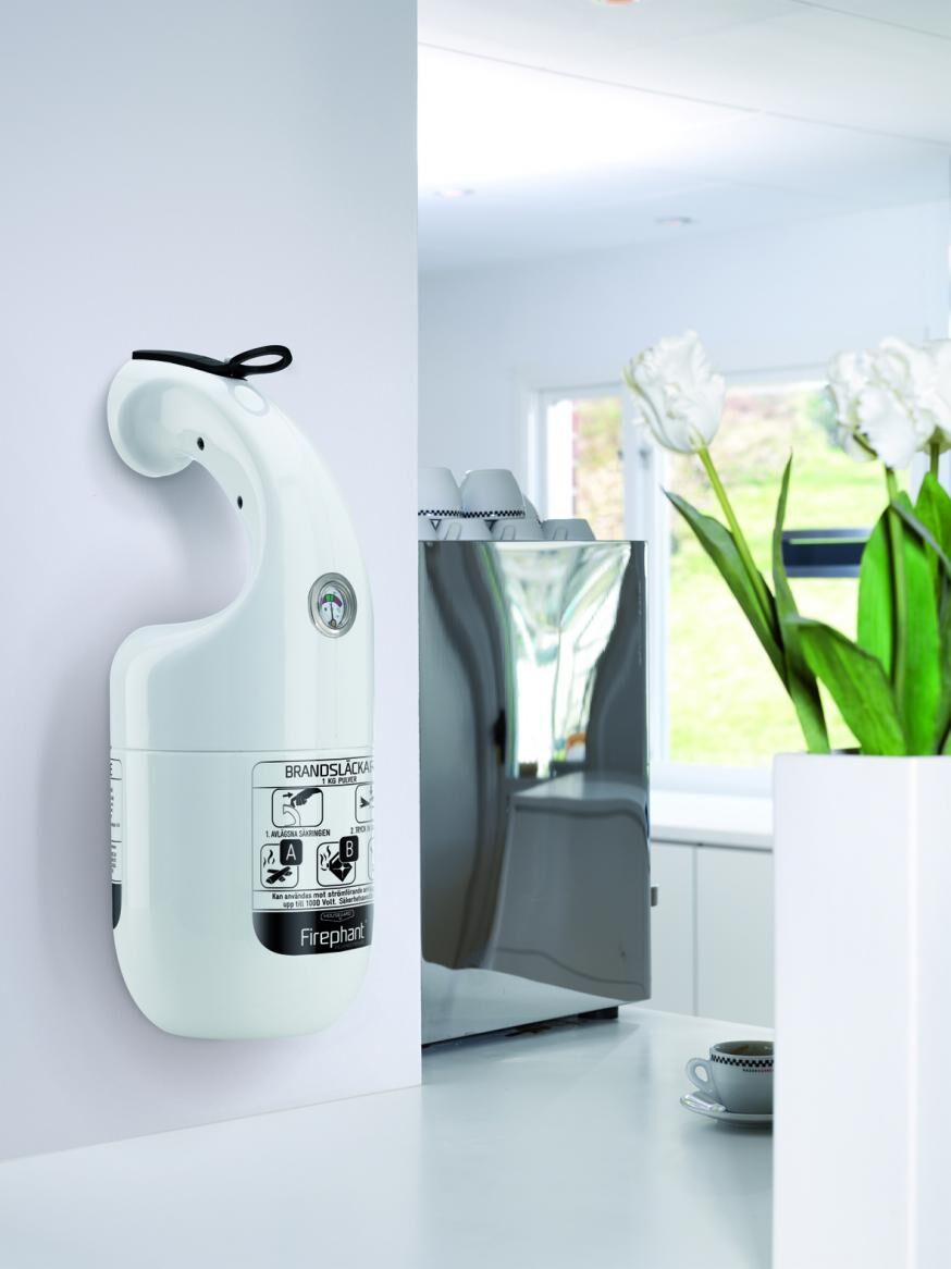 Firephant Housegard Design Feuerlöscher Pulverfeuerlöscher 1 kg Produktbild Firephant Housegard Design Feuerlöscher Pulverfeuerlöscher 1 kg bild 3
