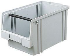 Lakape Sichtlagerkasten LK 2A grün 350/300x200x200 mm Produktbild Lakape Sichtlagerkasten LK 2A grün 350/300x200x200 mm