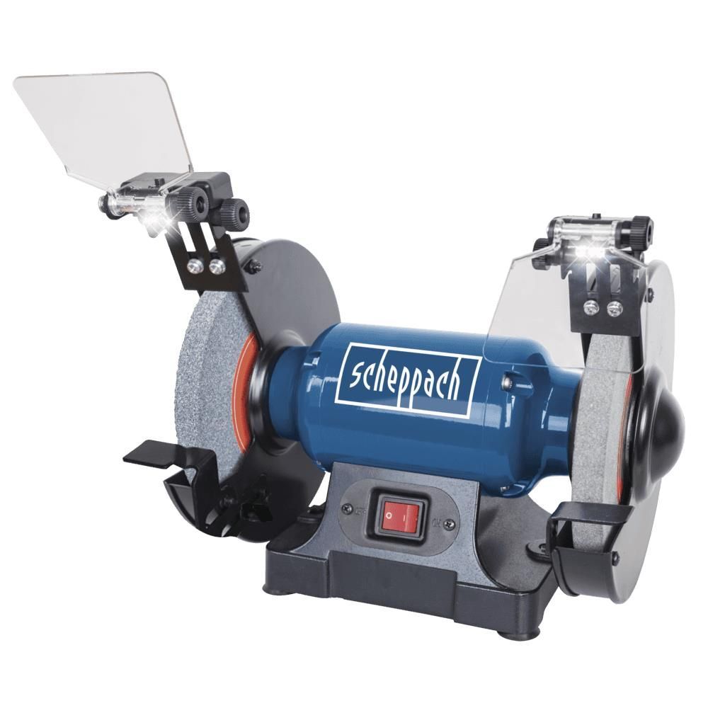 SCHEPPACH Doppelschleifer SM200L mit LED 230-240V 500W 200mm Produktbild SCHEPPACH Doppelschleifer SM200L mit LED 230-240V 500W 200mm