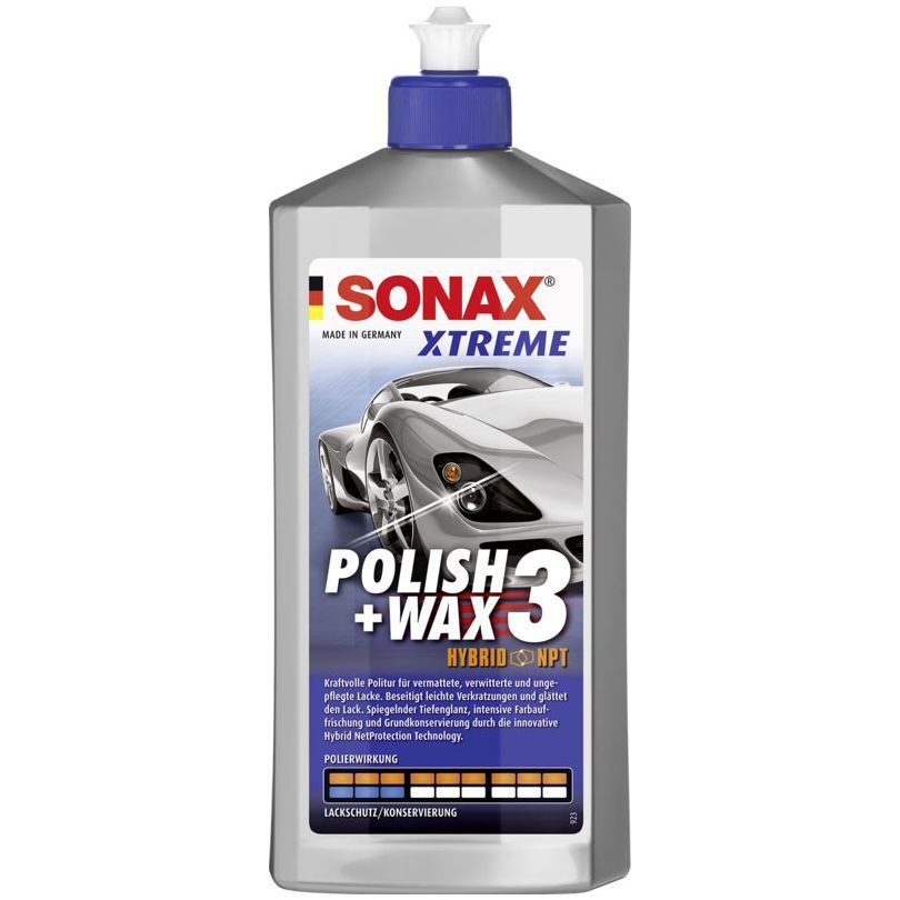 Sonax Politur Xtreme Polish and Wax 3 Hybrid NPT Flasche mit 250 ml Produktbild Sonax Politur Xtreme Polish and Wax 3 Hybrid NPT Flasche mit 250 ml