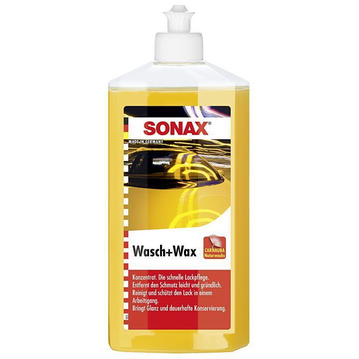 Sonax Reinigungsmittel Wash und Wax Flasche mit 500 ml Sonax Reinigungsmittel Wash und Wax Flasche mit 500 ml