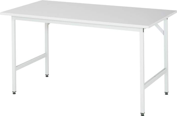 Rau Grundtisch Arbeitstisch Serie Jerry Platte mit Stahlblechbelag Breite 750mm Produktbild Rau Grundtisch Arbeitstisch Serie Jerry Platte mit Stahlblechbelag Breite 750mm