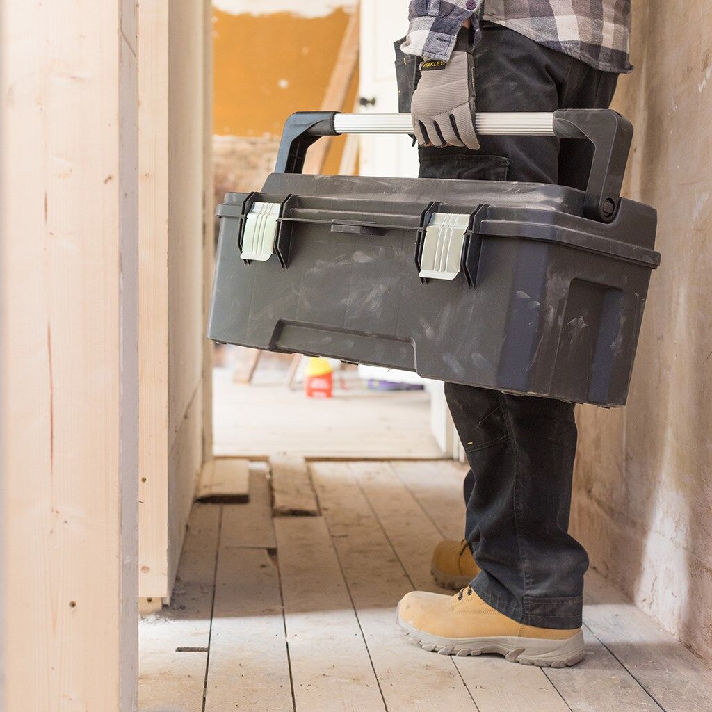 Stanley Werkzeugbox Werkzeugkoffer PRO Cantilever 20" - Anwendung Produktbild Stanley Werkzeugbox Werkzeugkoffer PRO Cantilever 20" - Anwendung bild 5