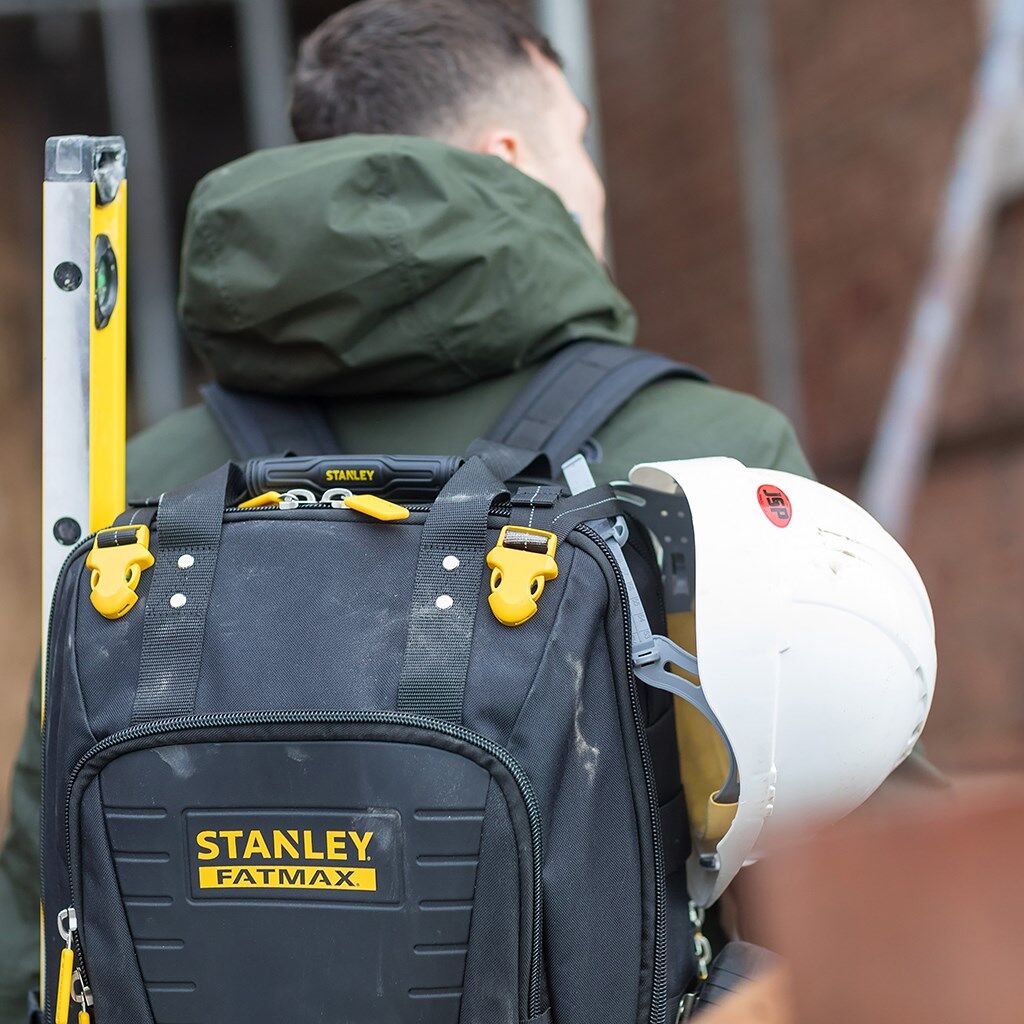 Stanley Fatmax Quick Access Rucksack - Anwendung Stanley Fatmax Quick Access Rucksack - Anwendung