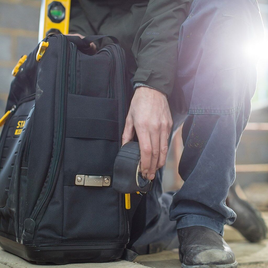 Stanley Fatmax Quick Access Rucksack - Anwendung Stanley Fatmax Quick Access Rucksack - Anwendung