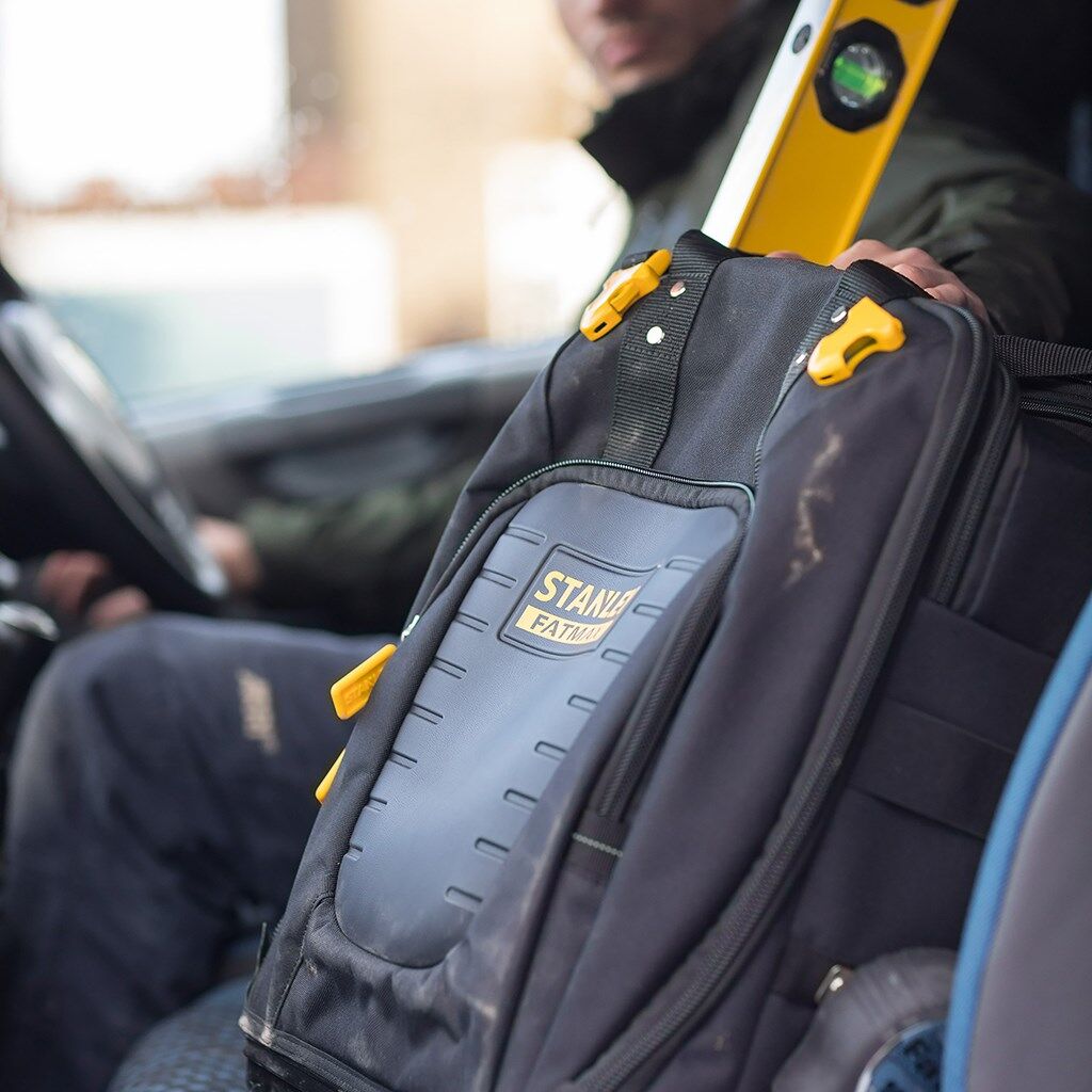 Stanley Fatmax Quick Access Rucksack - Anwendung Stanley Fatmax Quick Access Rucksack - Anwendung