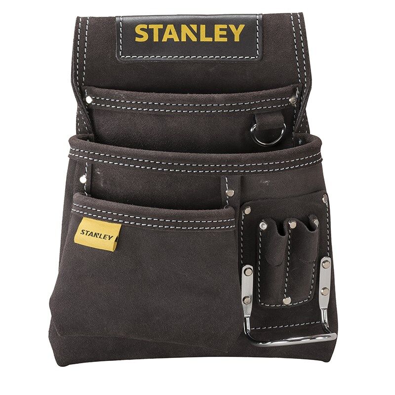 Stanley Werkzeug- und Hammertasche aus Leder Produktbild Stanley Werkzeug- und Hammertasche aus Leder bild 2