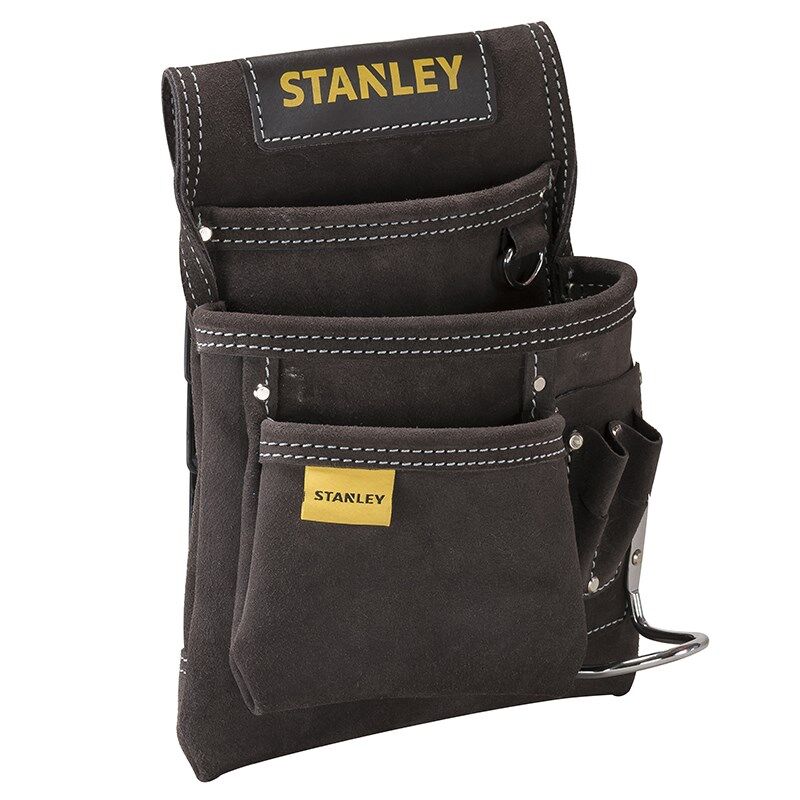 Stanley Werkzeug- und Hammertasche aus Leder Produktbild Stanley Werkzeug- und Hammertasche aus Leder