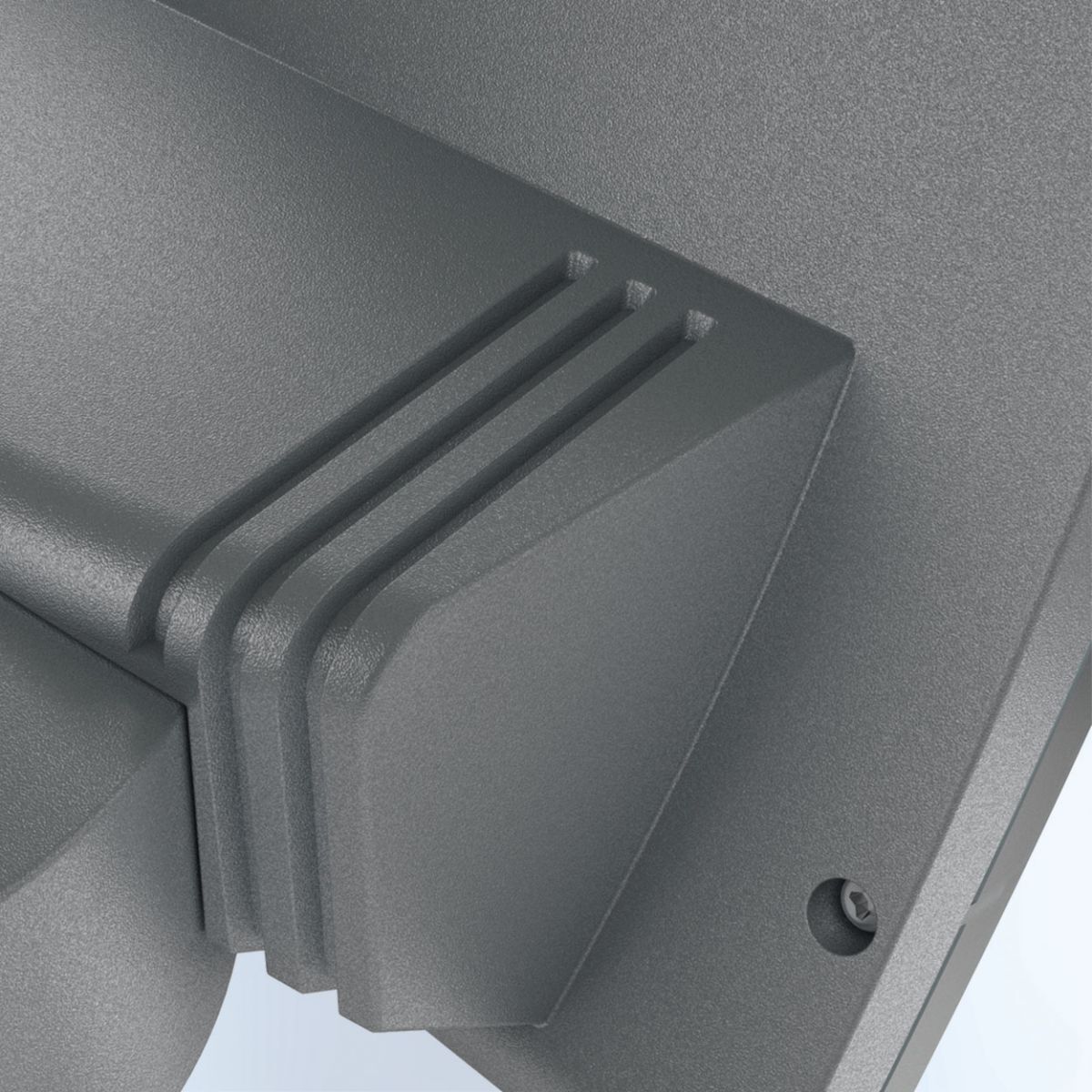 Steinel Sensor Außenstrahler XLED curved anthrazit Produktbild Steinel Sensor Außenstrahler XLED curved anthrazit bild 2