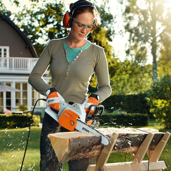 Stihl Elektro Kettensäge 30cm MSE 141 PMM3 Beispiel Produktbild Stihl Elektro Kettensäge 30cm MSE 141 PMM3 Beispiel bild 3