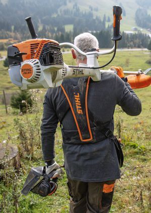 Stihl Motorsensen in Aktion