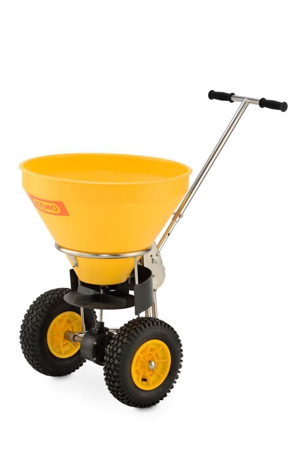 CEMO Streuwagen SW 50-E mit Kunststoffgetriebe Behälter 50l Produktbild CEMO Streuwagen SW 50-E mit Kunststoffgetriebe Behälter 50l