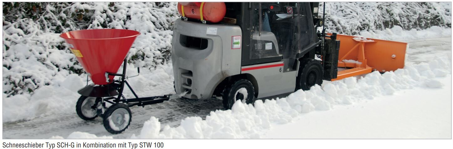 Bauer Streuwagen STW 100 für Sand und Salz 105l max. Streubreite 6m rot RAL3000 Produktbild Bauer Streuwagen STW 100 für Sand und Salz 105l max. Streubreite 6m rot RAL3000 bild 2