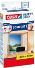 Tesa Fliegengitter anthrazit 1m:1m Premium
