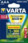 Varta Batterie RECHARGEABLE AAA Micro, Accu 1000mAh