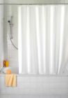 Wenko Duschvorhang Uni White, Anti-Schimmel
