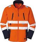 Big Jacke Pittsburgh Softshell leuchtorange navy Gr.XL